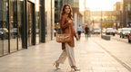 Cat-Ear Handle Pearl Ruched Handbag